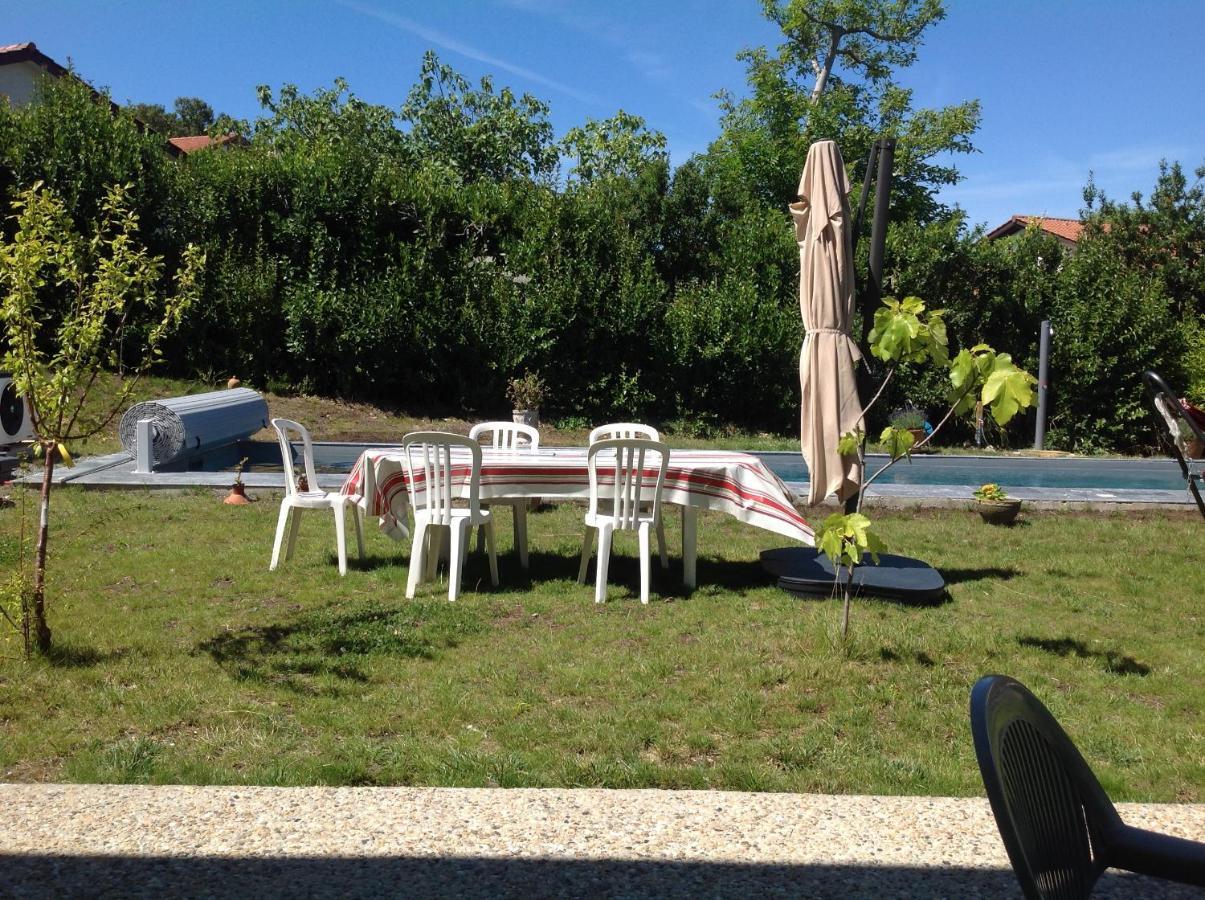 Appartement avec cuisine et grande piscine chauffée Hendaya Exterior foto
