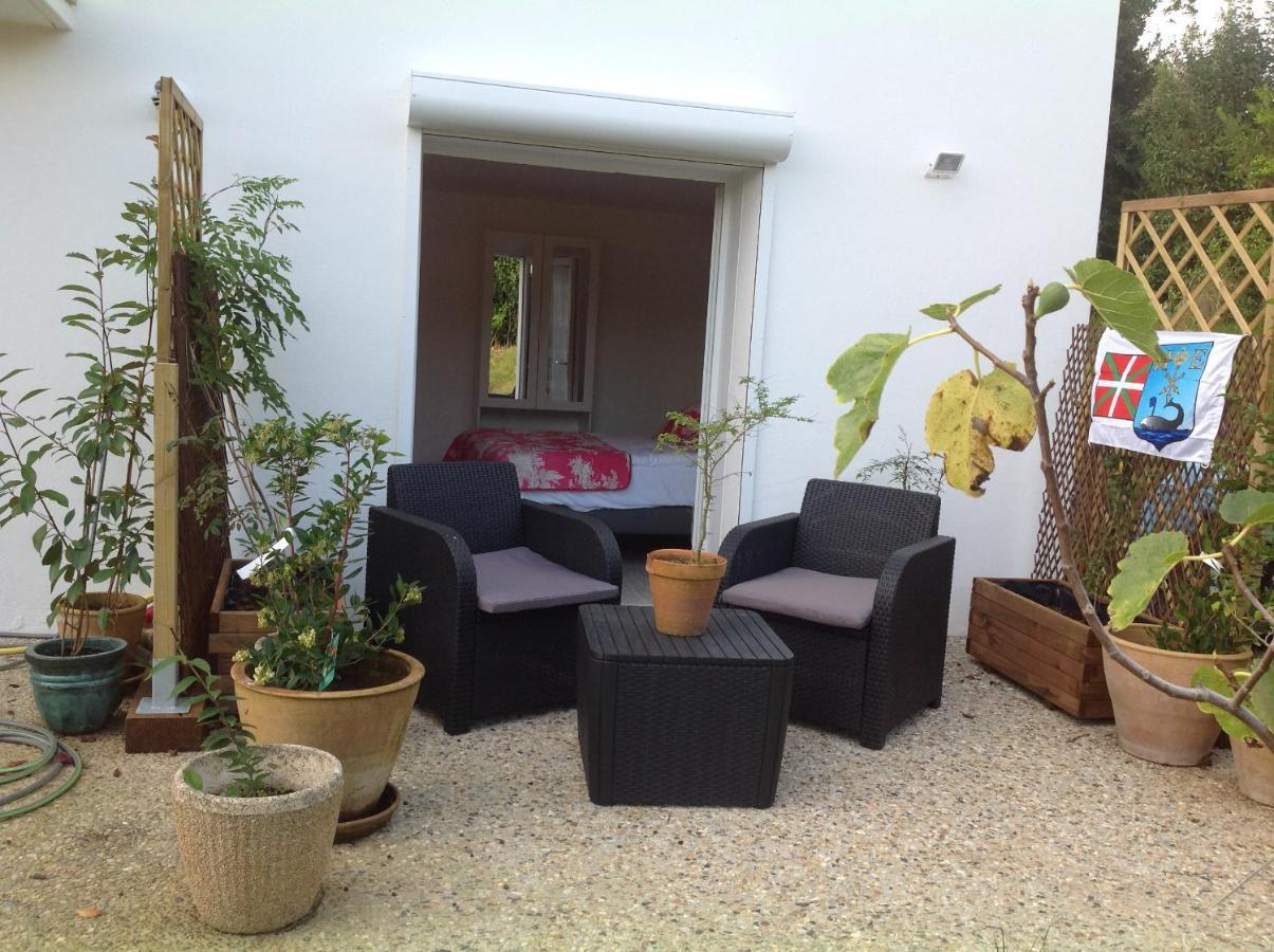 Appartement avec cuisine et grande piscine chauffée Hendaya Exterior foto