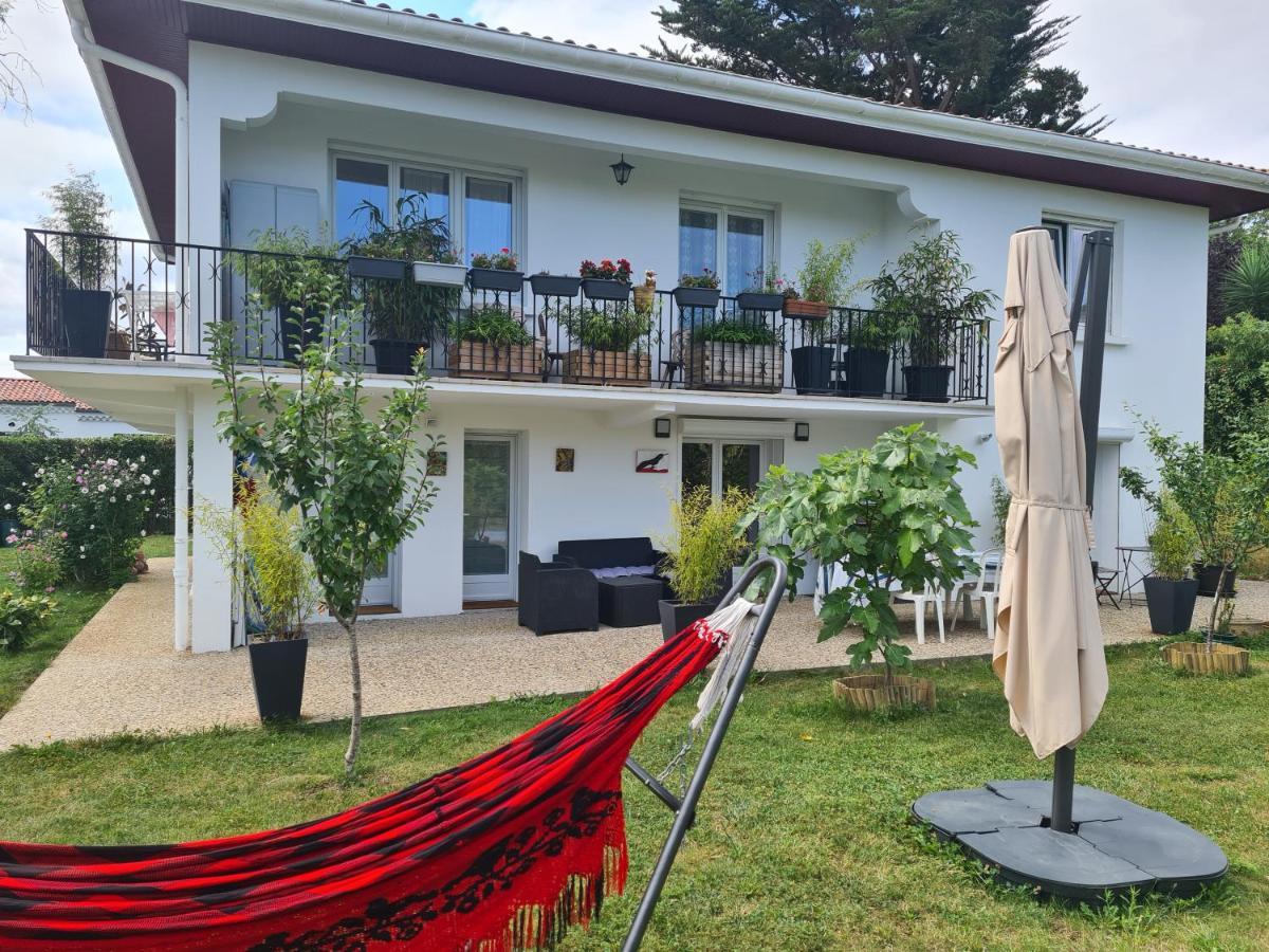 Appartement avec cuisine et grande piscine chauffée Hendaya Exterior foto