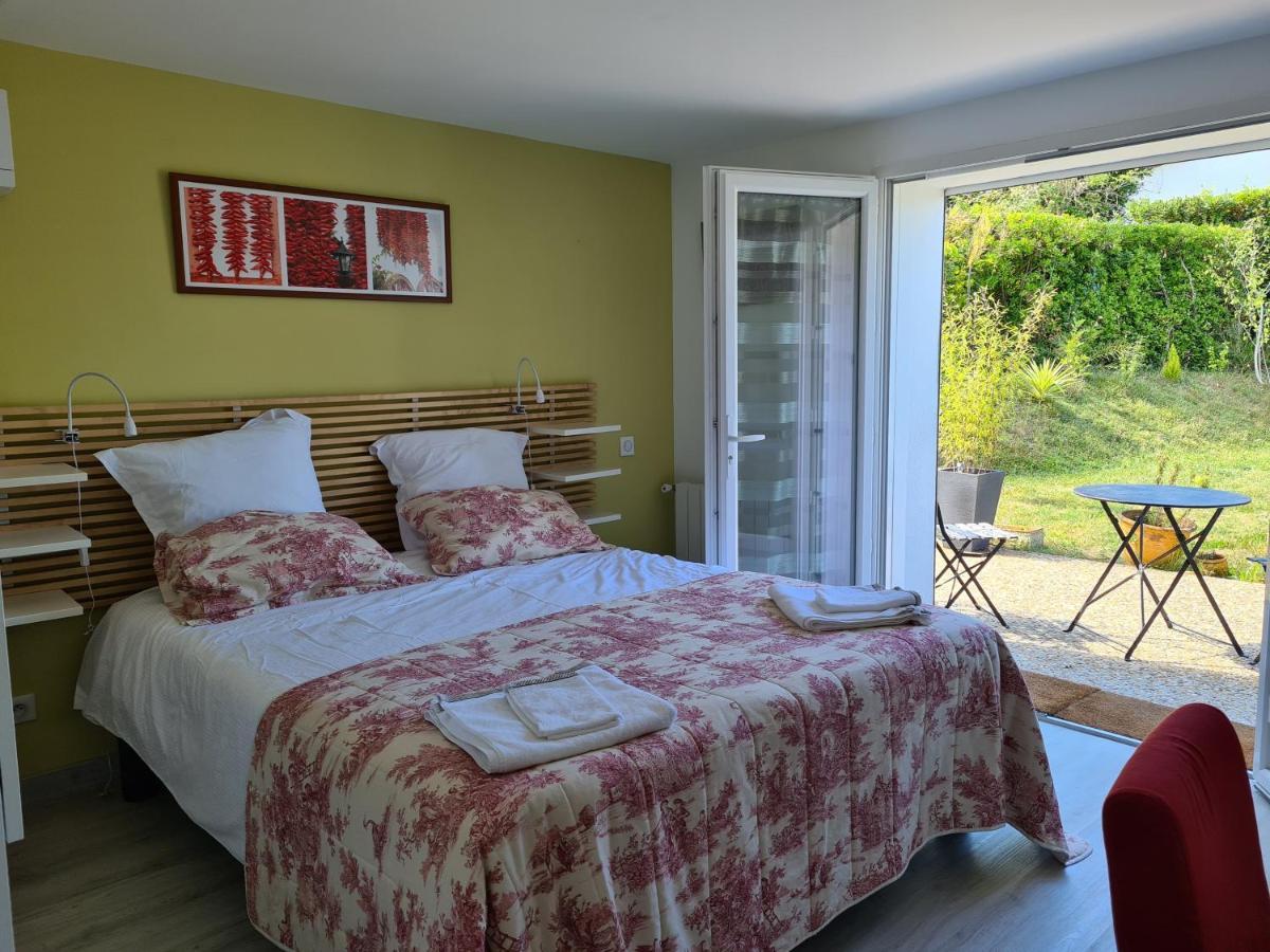 Appartement avec cuisine et grande piscine chauffée Hendaya Exterior foto