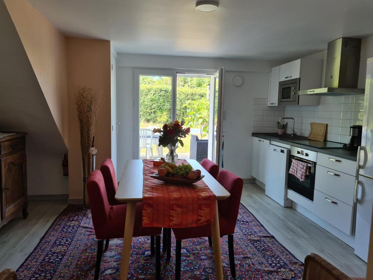 Appartement avec cuisine et grande piscine chauffée Hendaya Exterior foto